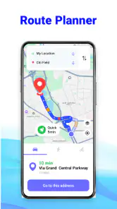 GPS-ruttplanerare: Radarkarta screenshot
