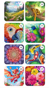 Happy Color® – målarbok spel screenshot