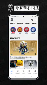 HockeyAllsvenskan screenshot