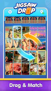 Jigsaw Drop: Solitaire Puzzle screenshot