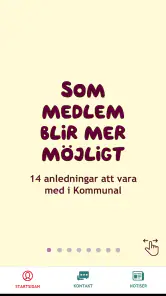 Kommunal Mina sidor screenshot