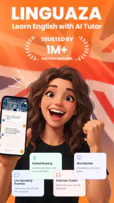 Linguza: AI English Tutor screenshot