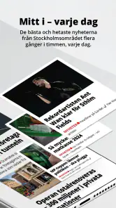 Lokaltidningen Mitt i screenshot