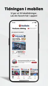 Lokaltidningen Mitt i screenshot