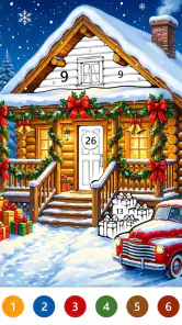 Merry Christmas Color screenshot