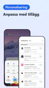 Microsoft Edge: AI-webbläsare screenshot