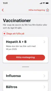 Min Doktor - Läkarbesök online screenshot