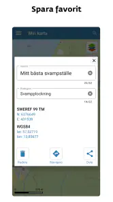 Min karta screenshot