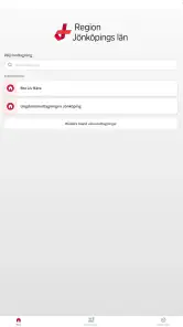 Min vård Region Jönköpings län screenshot