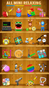 Mini Antistress Relaxing Games screenshot