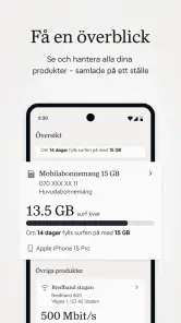 Mitt Tele2 screenshot