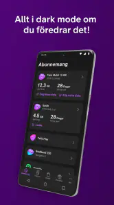 Mitt Telia screenshot