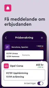 momondo Flyg, Hotell, Hyrbil screenshot