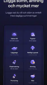 Napper: Sömnschema & dagbok screenshot