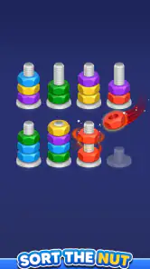 Nut Sort: Color Sort Master screenshot