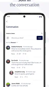 Official Spurs App screenshot