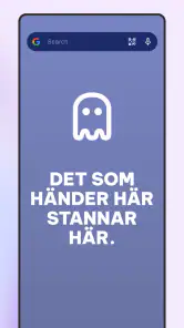 Opera webbläsare med VPN screenshot