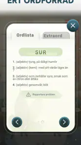 Ordspel på Svenska screenshot