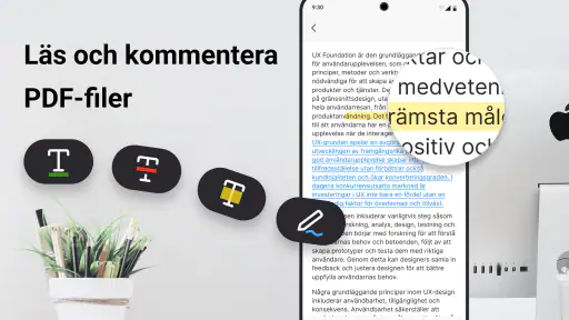 PDF ProX: PDF Läsare & Editor screenshot