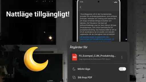 PDF ProX: PDF Läsare & Editor screenshot