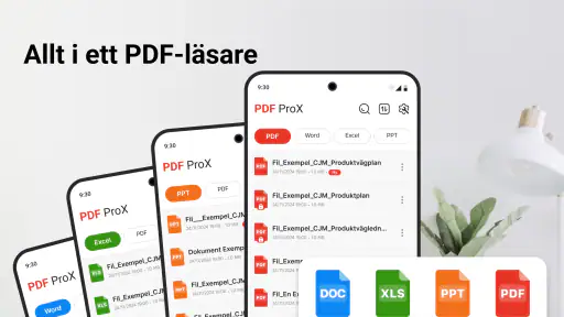 PDF ProX: PDF Läsare & Editor screenshot