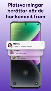 Platsdelning med Life360 screenshot