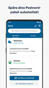 PostNord: Spåra & skicka paket screenshot