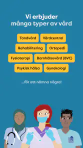 Praktikertjänst vård&tandvård screenshot