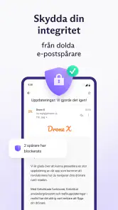 Proton Mail: Krypterad e-post screenshot