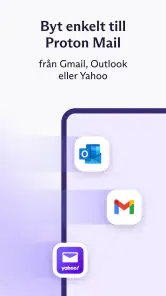 Proton Mail: Krypterad e-post screenshot