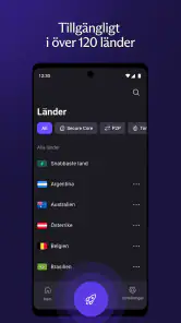 Proton VPN: Snabb och säker screenshot