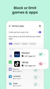 Qustodio Parental Control App screenshot