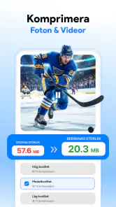 Rensa mobil: frigör utrymme screenshot