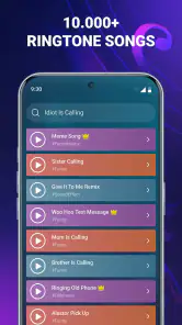 Ringsignaler android musik screenshot