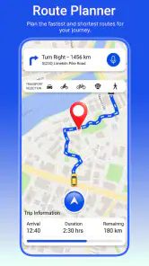 Ruttplanerare - GPS och kartor screenshot