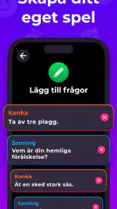 Sanning eller Konka Drickspel screenshot