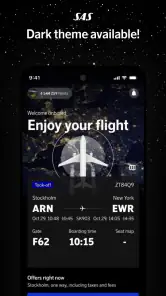 SAS – Scandinavian Airlines screenshot