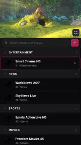 Smart IPTV screenshot