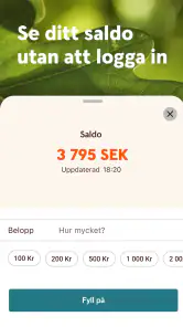 Sparbanken privat screenshot