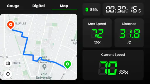 Speedometer: GPS Speedometer screenshot