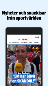 SportExpressen screenshot