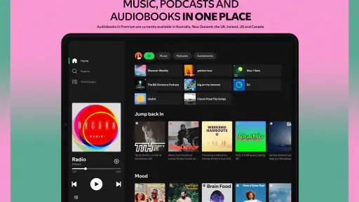 Spotify – musik och podcaster screenshot