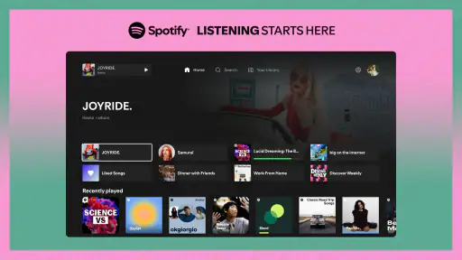 Spotify – musik och podcaster screenshot