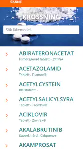 Stöd vid läkemedelshantering screenshot
