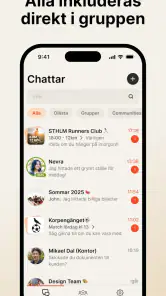 Supertext: Gruppchatt & SMS screenshot