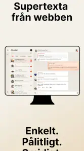 Supertext: Gruppchatt & SMS screenshot