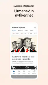 Svenska Dagbladet screenshot