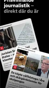 SVT Nyheter screenshot