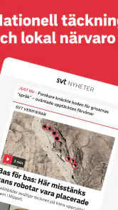 SVT Nyheter screenshot