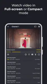 Televizo - IPTV player screenshot